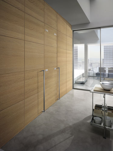 Tür für Innenbereich - FILOMURO REI 60 ROVERE - GAROFOLI - Holz / einflügelig / ohne Verglasung