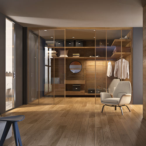 Moderner begehbarer Kleiderschrank - GAROFOLI - Holz