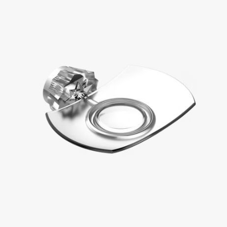 Metall-Seifenhalter - U6M-500 - THG Paris - Kristall / für Bad