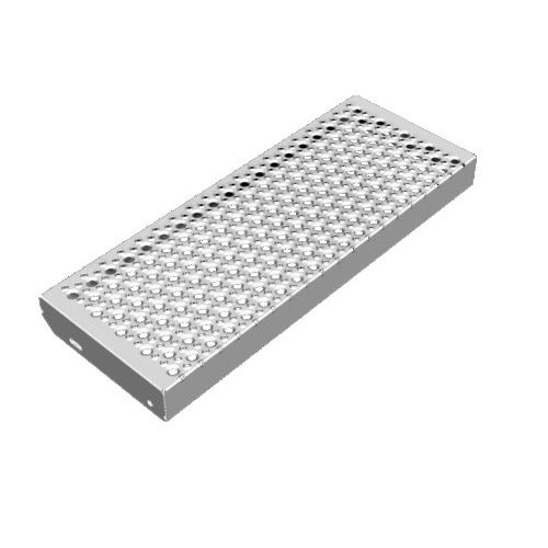 Stufe / galvanisiertem Stahl - UNIVERSAL - GRAEPEL - rutschfest