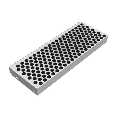Gitterrost / galvanisiertem Stahl - RUBBER STUD - GRAEPEL - Gummi / für Übergang / für Treppenstufen