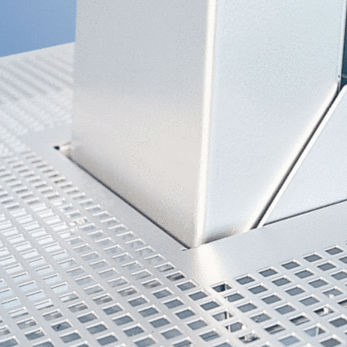 Lochblech - QG - GRAEPEL - Stahl / Aluminium / für Boden