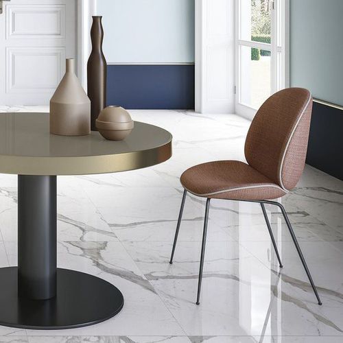 Feinsteinzeugfliesen - MARBLE LAB : CALACATTA STATUARIO - Fiandre - poliert / für den Innenraum / für Fußboden