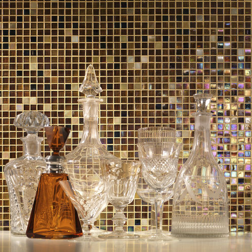 Mosaikoptik-Fliesen - VELIA - GRESPANIA CERAMICA - Feinsteinzeug / Relief / Hochglanz