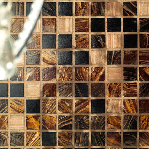Mosaikoptik-Fliesen - CIRENE - GRESPANIA CERAMICA - Feinsteinzeug / Relief / Hochglanz