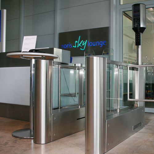 Speed Gate / für Zugangskontrolle - AFL - GUNNEBO ENTRANCE CONTROL - Glas / Sicherheit / Aluminium