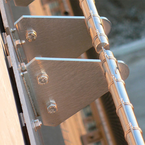 Metall-Befestigungssystem - TOP MOUNTING CABLE MESH - HAVER & BOECKER OHG - für Fassadenverkleidung / Außen / Innenbereich