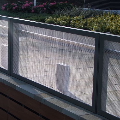 Metallgeländer - EGLA-MONO 4631 - HAVER & BOECKER OHG - mit Stangen / für Außenbereich / für Balkon