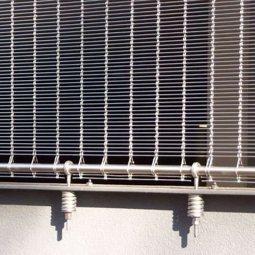 Metall-Befestigungssystem - BOTTOM MOUNTING CABLE MESH - HAVER & BOECKER OHG - für Fassadenverkleidung / für Vorhangfassade / für Wand