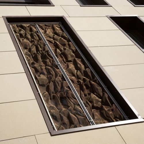 Edelstahl-Metallgewebe - MONTANA 1961 - HAVER & BOECKER OHG - Sonnenschutz / für Decke / für Innenausbau