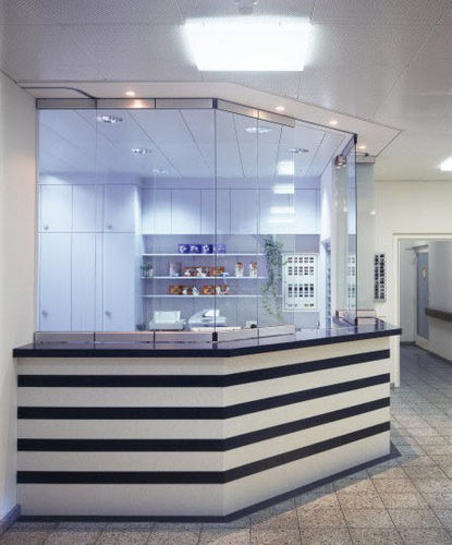 Scharnier für Wand - APERTO 60/GL - Hawa Sliding Solutions AG - Metall / schwenkbar / modern