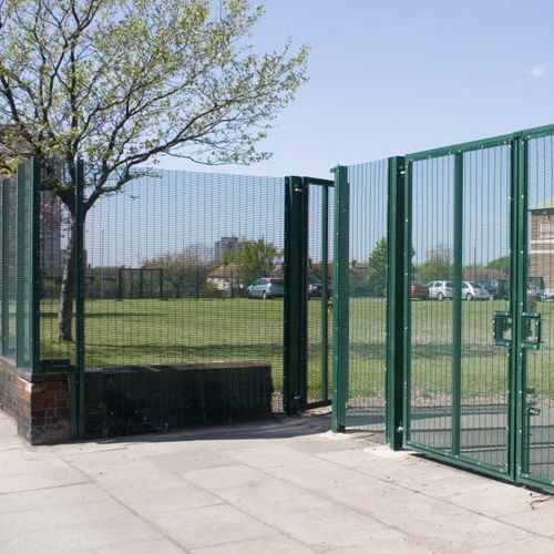 Zaun / geschweißter Maschendraht - ZENITH SR1 - HERAS - Garten / Stahl / verstärkt gesichert