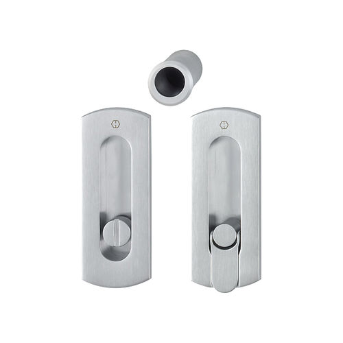 Griff für Schiebetür - M463 - HOPPE - Messing / modern / mit integriertem Schloss