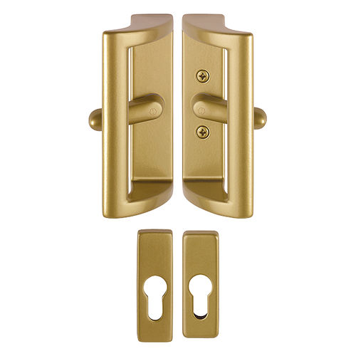 Türstoßgriff - 495/51NS/51PNS - HOPPE - Aluminium / modern / mit integriertem Schloss