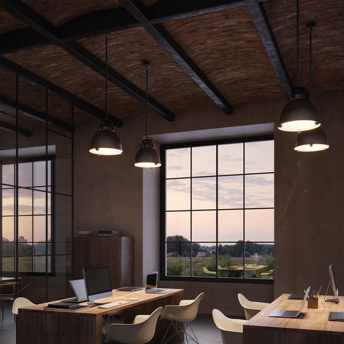 Hängelampe - SOSIA D06 - ING. CASTALDI ILLUMINAZIONE - Aluminium / Industriedesign / mit Kabel