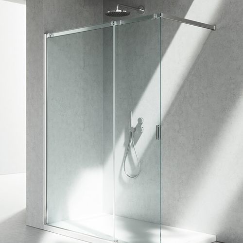 Begehbare Duschkabine - SK-IN : CK - VISMARAVETRO - Glas / Aluminium / mit Schiebetür