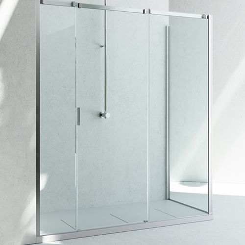 Glas-Duschkabine - SERIE 8000 : C3+CG  - VISMARAVETRO - mit Schiebetür / für Eckeinbau / für Privatgebrauch