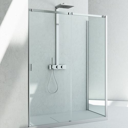 Glas-Duschkabine - SERIE 8000 : CN+CG - VISMARAVETRO - mit Schiebetür / für Eckeinbau / für Privatgebrauch