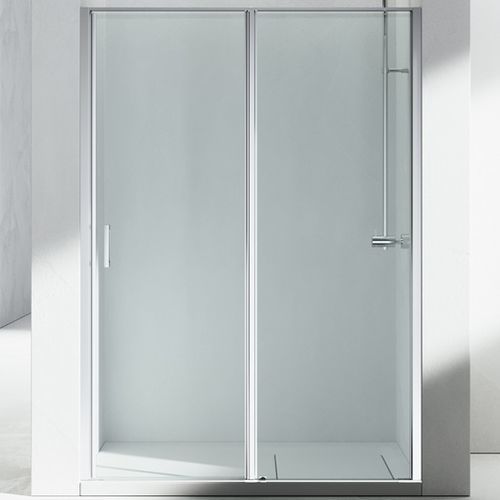 Glas-Duschkabine - LINEA : LZ - VISMARAVETRO - mit Pendeltür / für Nischen / für Privatgebrauch