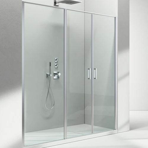 Glas-Duschkabine - LINEA : L3 - VISMARAVETRO - mit Pendeltür / für Nischen / für Privatgebrauch