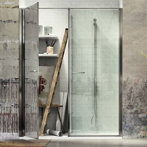 Glas-Duschkabine - TWIN : W11  - VISMARAVETRO - mit Flügeltür / für Nischen / Transparentglas