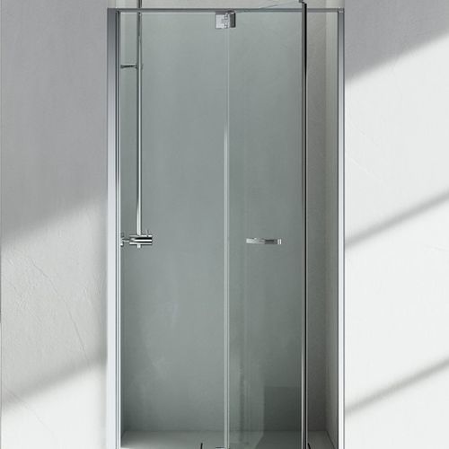 Glas-Duschkabine - REPLAY : RN  - VISMARAVETRO - mit Falttür / für Nischen / Transparentglas