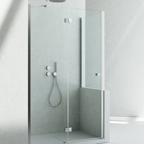 Glas-Duschkabine - SINTESI : SN+SP - VISMARAVETRO - mit Pendeltür / rechteckig / Transparentglas