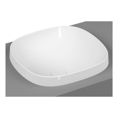 Aufsatzwaschbecken - 5654B4XX-0016 SERIES - VitrA - Keramik / quadratisch / modern