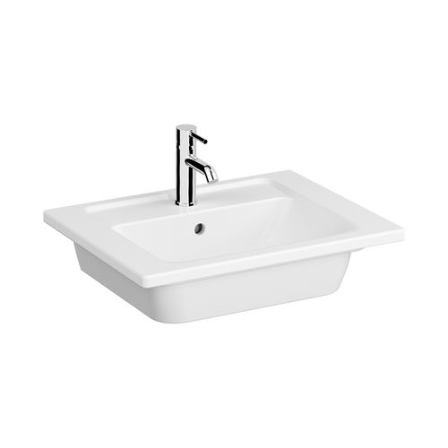 Aufsatzwaschbecken - INTEGRA  - VitrA - Keramik / rechteckig / 1-Loch