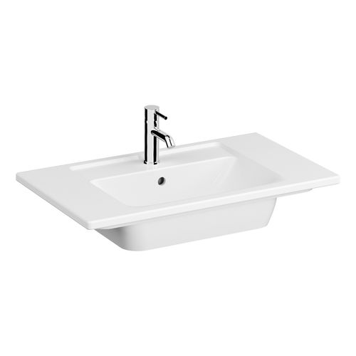 Aufsatzwaschbecken - 7056B003-0001 - VitrA - Keramik / rechteckig / modern