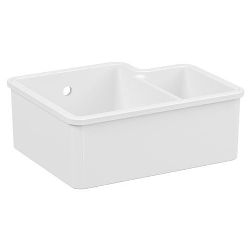 Unterbauwaschbecken - 5936B0XX-0012 SERIES - VitrA - Keramik / rechteckig / modern