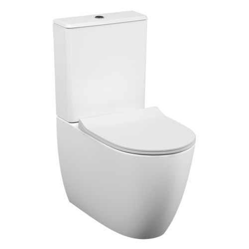 Freistehendes WC - 5987B003-0096 - VitrA - Keramik / mit eingebauter Spülung / modern