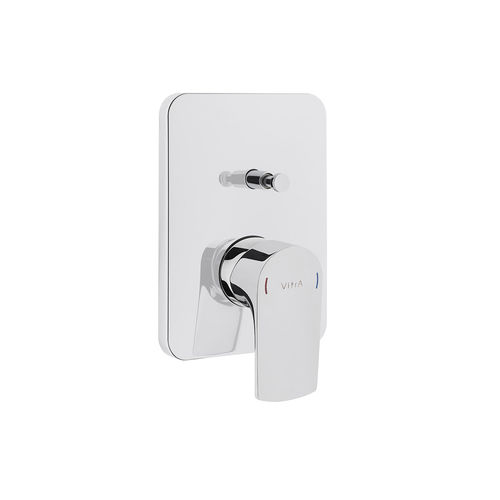 Einhebelmischer für Dusche - A42294EXP - VitrA - wandmontiert / aus verchromtem Metall / für Badezimmer