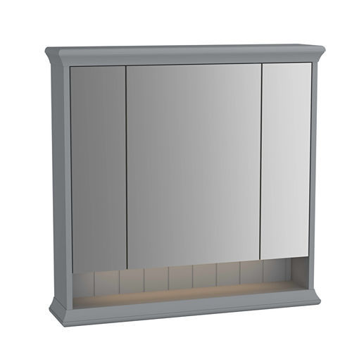 Moderne Badezimmerschrank mit Spiegel - VALARTE  - VitrA - für Privatgebrauch / Holz / matt