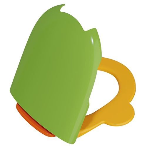 Toilettensitz mit gedämpftem Verschluss - SENTO KIDS - VitrA - Metall / aus Duroplast / gelb