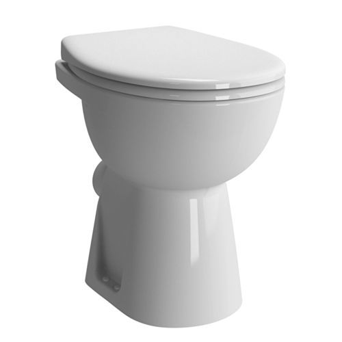Bodenstehendes WC - CONFORMA - VitrA - Porzellan / für Privatgebrauch / oval