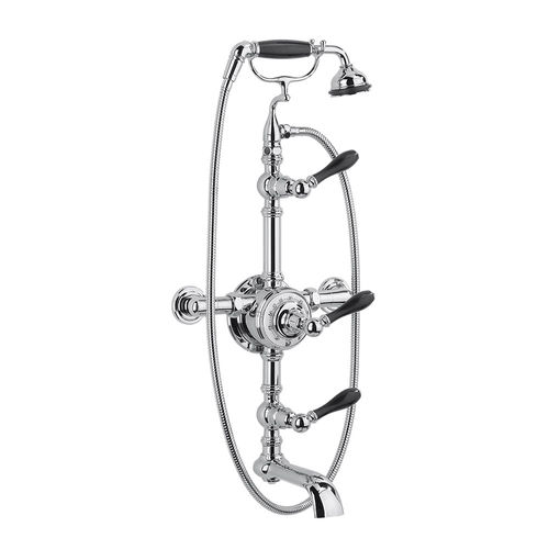 Wandmontiertes Duschsystem - CARPE/LYRE - VOLEVATCH - modern / für Gewerbegebrauch / mit Handbrause