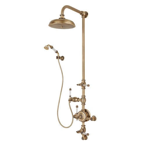 Wandmontiertes Duschsystem - VERSAILLES - VOLEVATCH - modern / für Gewerbegebrauch / mit Handbrause