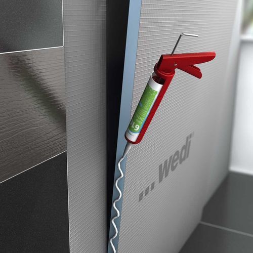 Elastische Dichtungsmasse - 610  - wedi GmbH - auf Polymerbasis / wasserdicht / für Beton