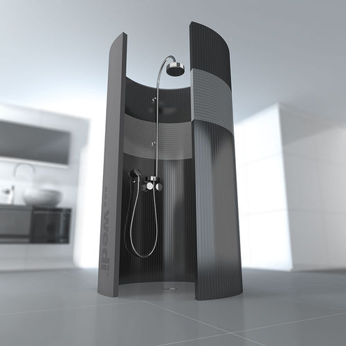 Schaumstoff-Dusche - Trollo - wedi GmbH - Polystyrol / rund