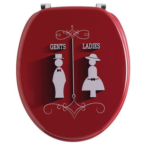 Holz-Toilettensitz - GENT LADIES - WIRQUIN
