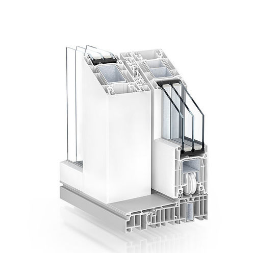 Schiebetürsystem - PREMIDOOR 76 LUX - KÖMMERLING - Glastüren