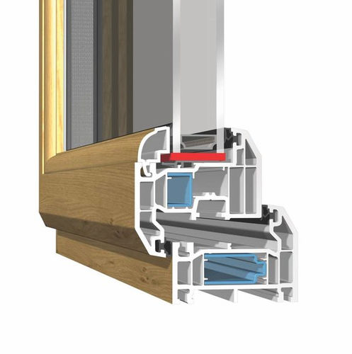 PVC-U-Fensterprofil - EXTERNALLY BEADED SASH - KÖMMERLING - Sicherheit