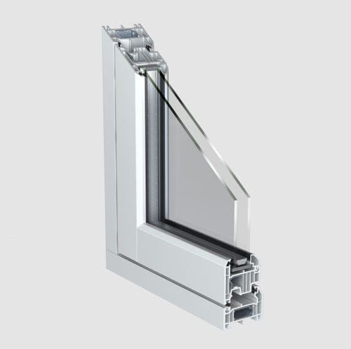 PVC-U-Fensterprofil - FLUSH SASH - KÖMMERLING - Sicherheit