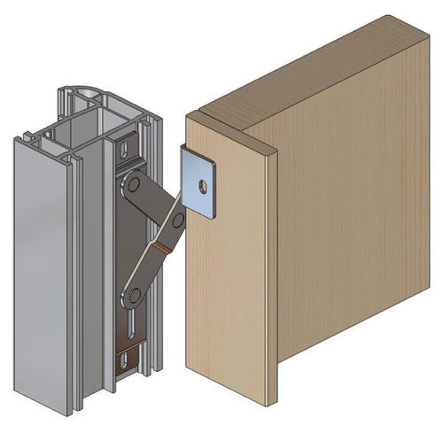 Edelstahl-Befestigungssystem - KOMAFIX FIXING BRACKET - KÖMMERLING - für Gebäude