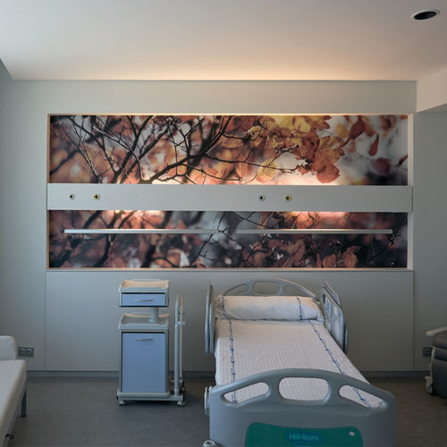 Moderne Wandleuchte - CLINIC - LAMP LIGHTING - für den Innenraum / Aluminium / Polycarbonat