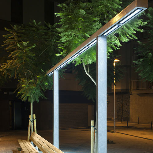 Aufbauleuchte - BAULINE - LAMP LIGHTING - für Deckeneinbau / LED / linear