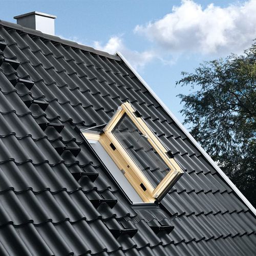 Holz-Dachfenster - ACCESS - VELUX - Aluminium / Flügel / mit Doppelverglasung
