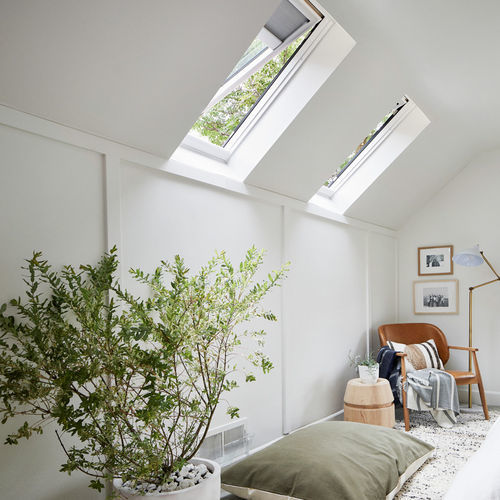 Holz-Dachfenster - E-CLASS - VELUX - Aluminium / Projektion / mit Doppelverglasung
