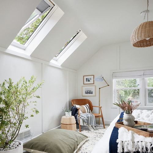 Holz-Dachfenster - E-CLASS - VELUX - Aluminium / feststehend / mit Doppelverglasung